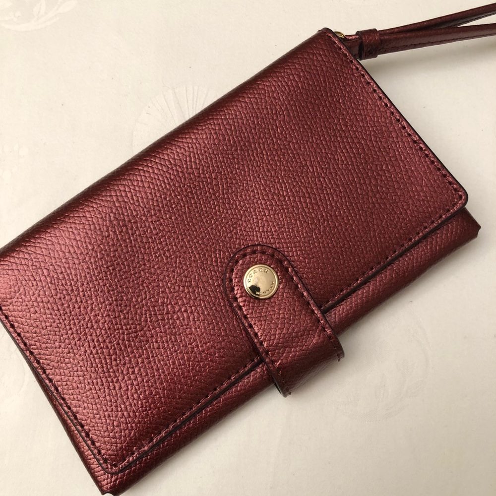 Coach Wallet with Strap